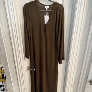 Maxi swimsuit coverup